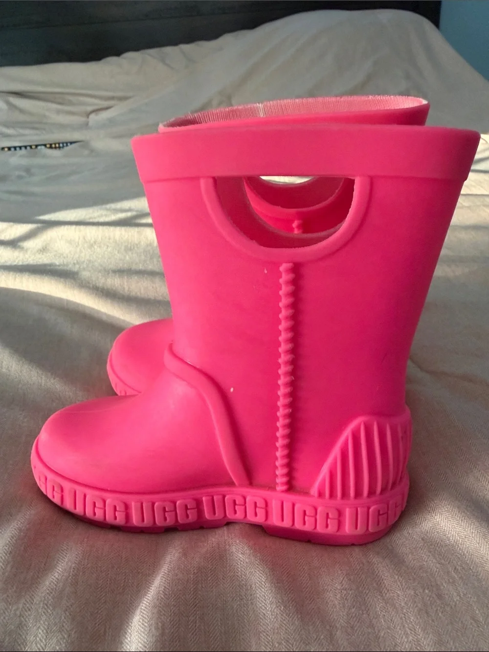 Ugg Kids Pink Rain Boots